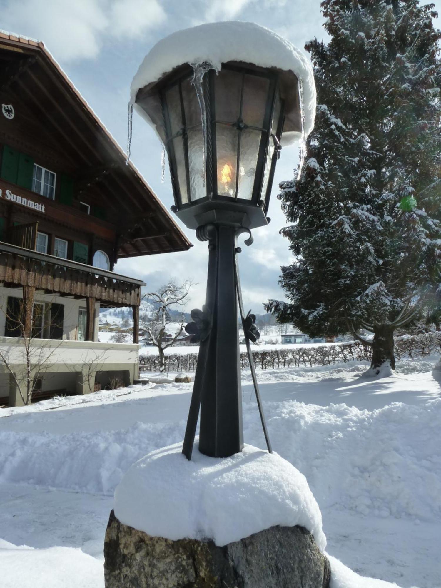 Hotel Restaurant Sunnmatt Aeschi Bei Spiez Exteriör bild