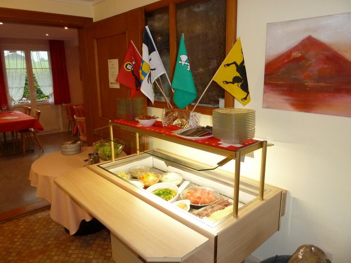 Hotel Restaurant Sunnmatt Aeschi Bei Spiez Exteriör bild